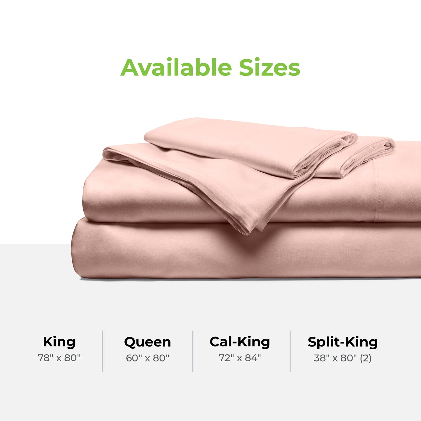 Cariloha Resort Bamboo 4-Piece Bed Sheet Set - Cooling, Odor-Resistant, Eco-Friendly, Hypoallergenic, Soft and Durable - Flat and Fitted Sheets and Two Pillowcases - Queen - Blush