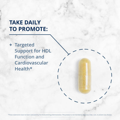 Metagenics CardioLux HDL - Targeted Support for HDL Function and Cardiovascular Health* | 120 Count
