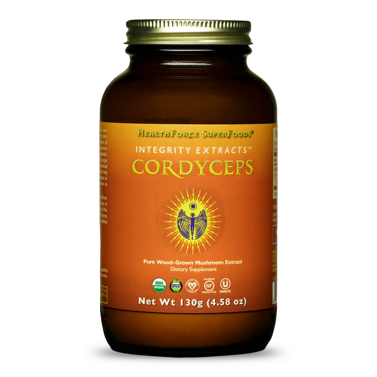 HealthForce SuperFoods Integrity Extracts Cordyceps - 130 g Powder
