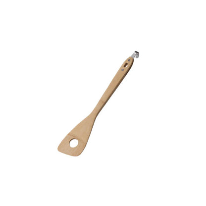 Snow Peak Bamboo Spatula - Essential Camping & Kitchen Utensil - Stainless Steel, Bamboo