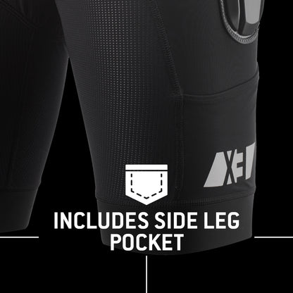G-Form Pro-X3 Bike Liner - Dirt Bike and Mountain Bike Sports Shorts - Black, Adult Small