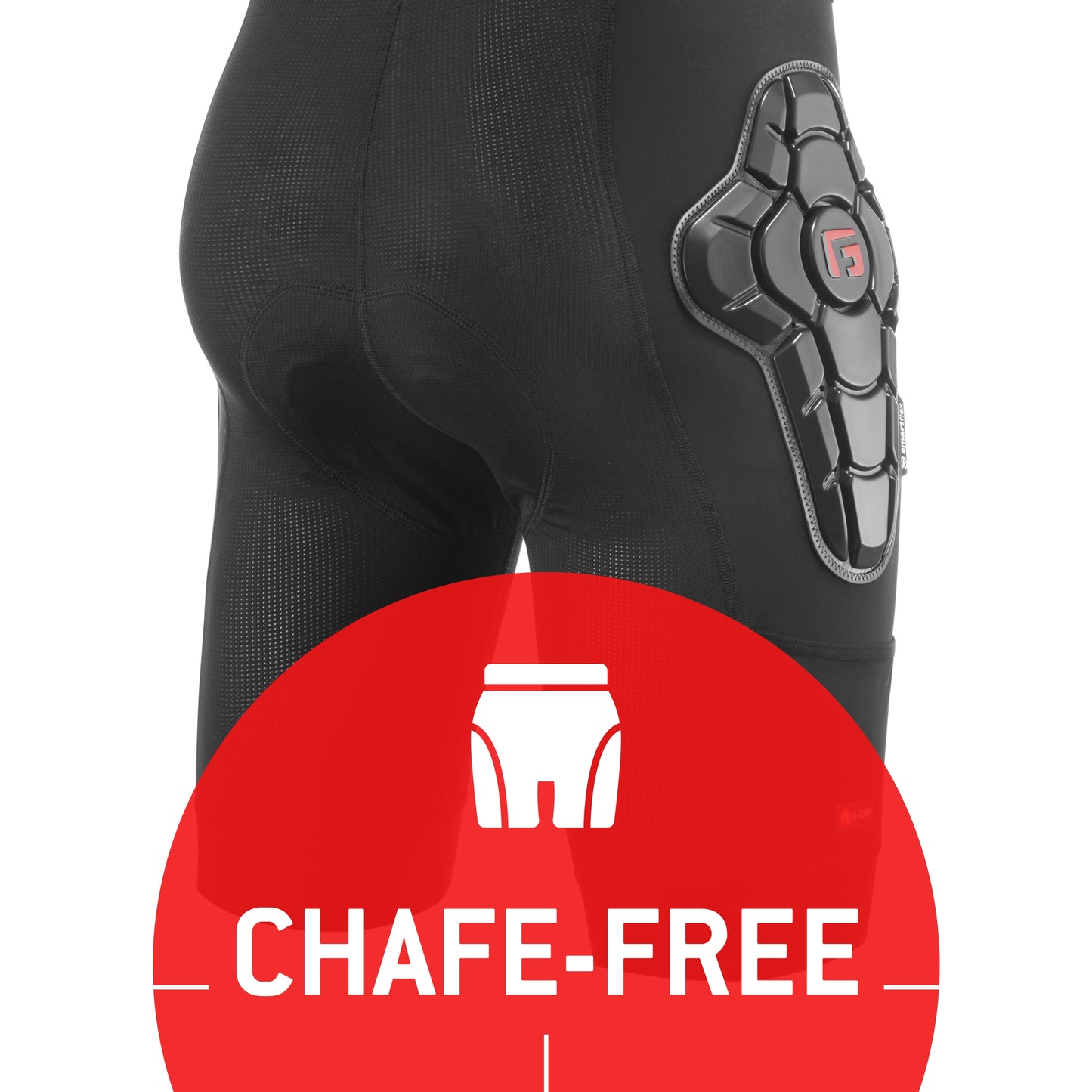 G-Form Pro-X3 Bike Liner - Dirt Bike and Mountain Bike Sports Shorts - Black, Adult XL