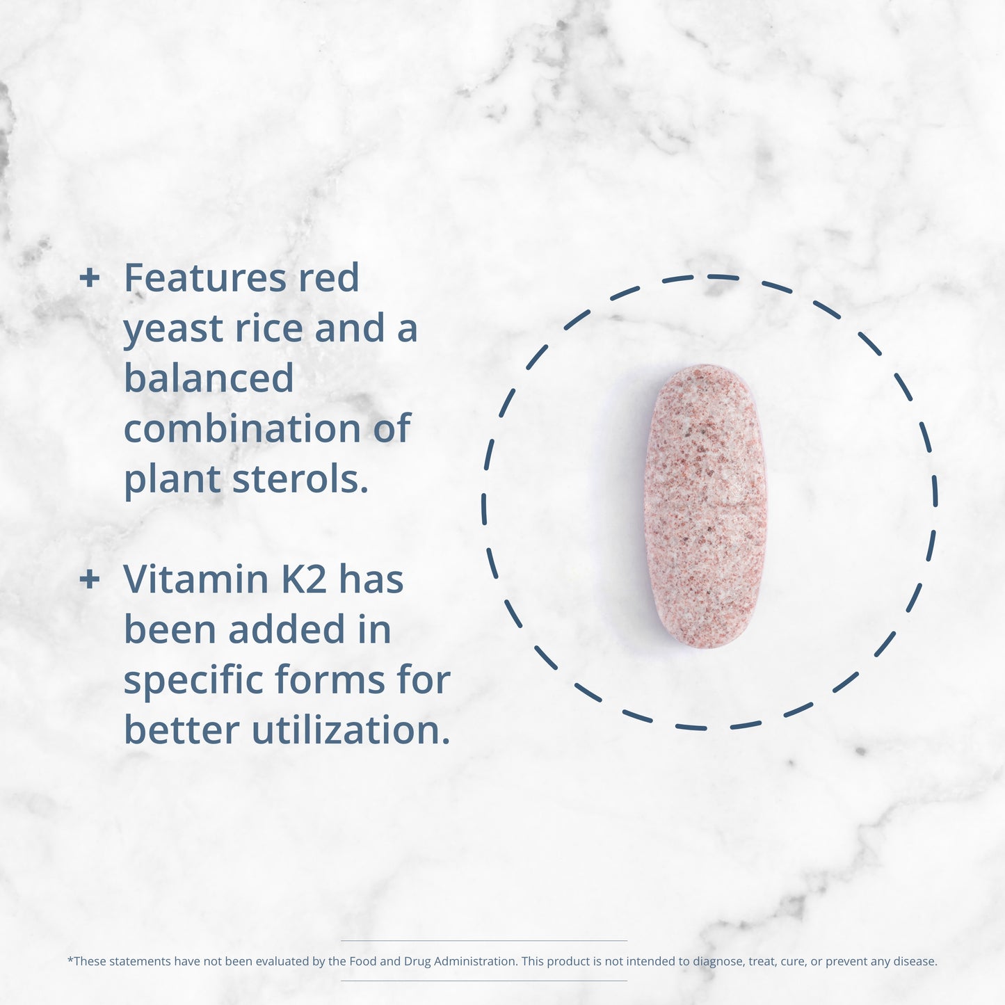 Metagenics Coratin - Red Yeast Rice & Plant Sterol Combination Supplement with Vitamin K2, Calcium and Phosphorus - 60 Tablets