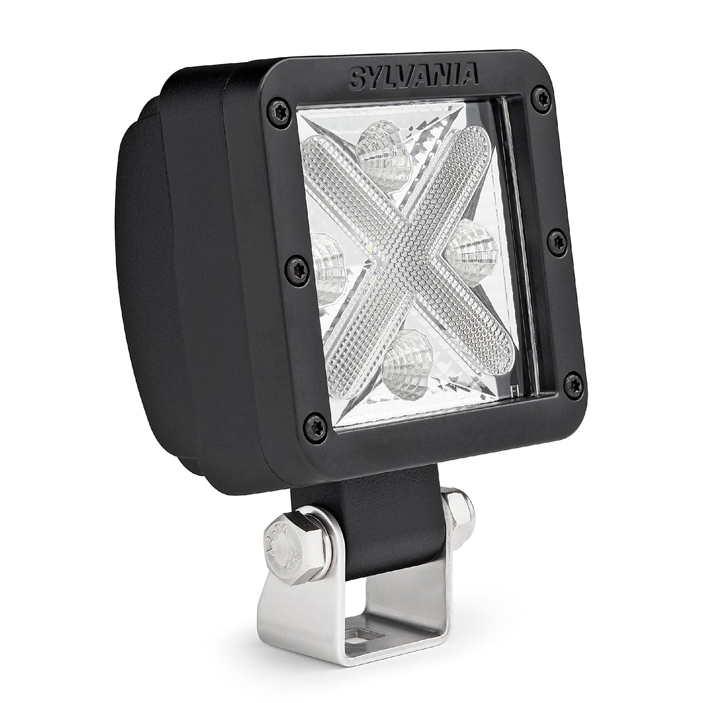 SYLVANIA - LED Pod 3 Inch Cube Light - Dual Mode Accent plus Flood Light 1800 Raw Lumens Best Off Road Driving Work Light, Truck, Car, Boat, ATV, UTV, SUV, 4x4 (1 PC)