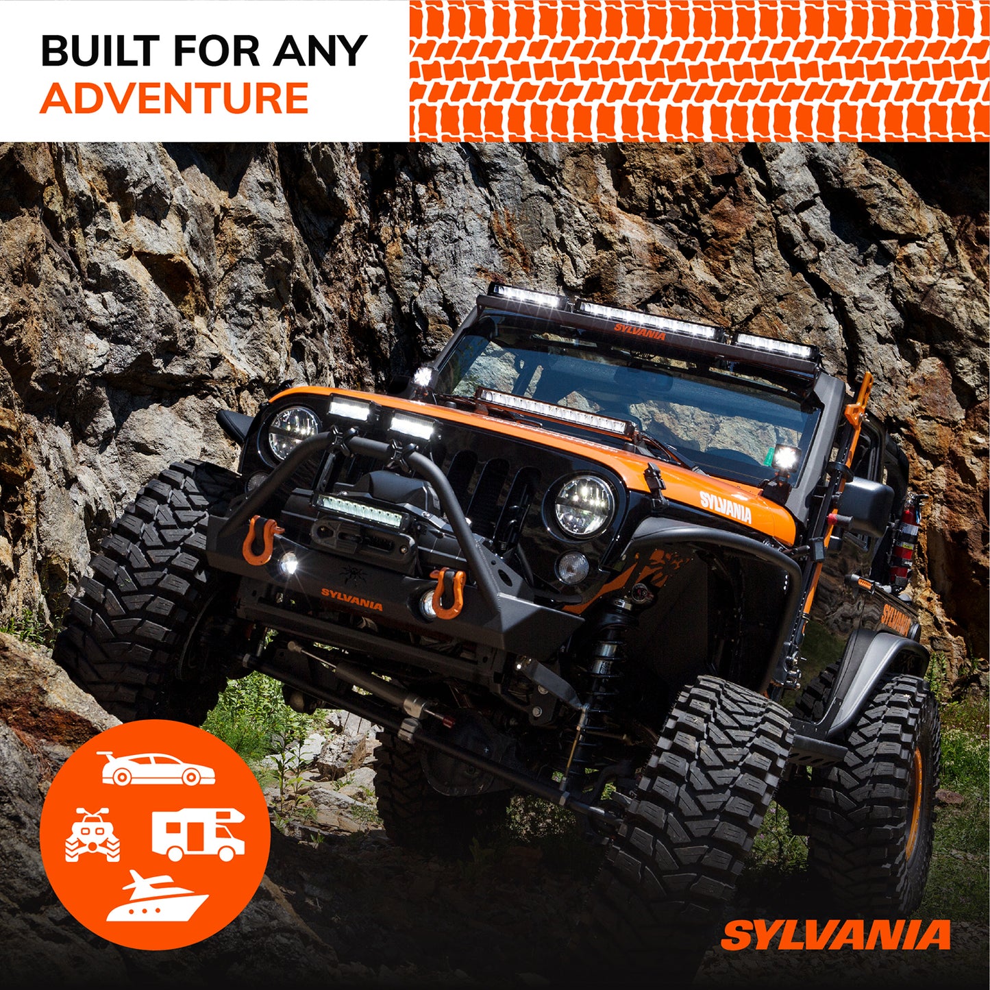 SYLVANIA - LED Pod 3 Inch Cube Light - Dual Mode Accent plus Flood Light 1800 Raw Lumens Best Off Road Driving Work Light, Truck, Car, Boat, ATV, UTV, SUV, 4x4 (1 PC)