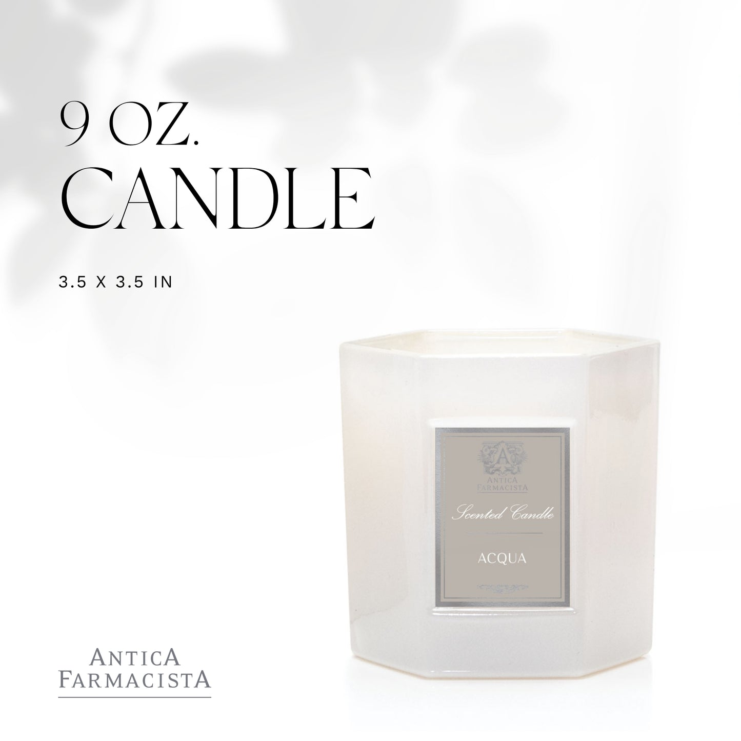 Antica Farmacista Scented Candles Acqua, 9 Ounce
