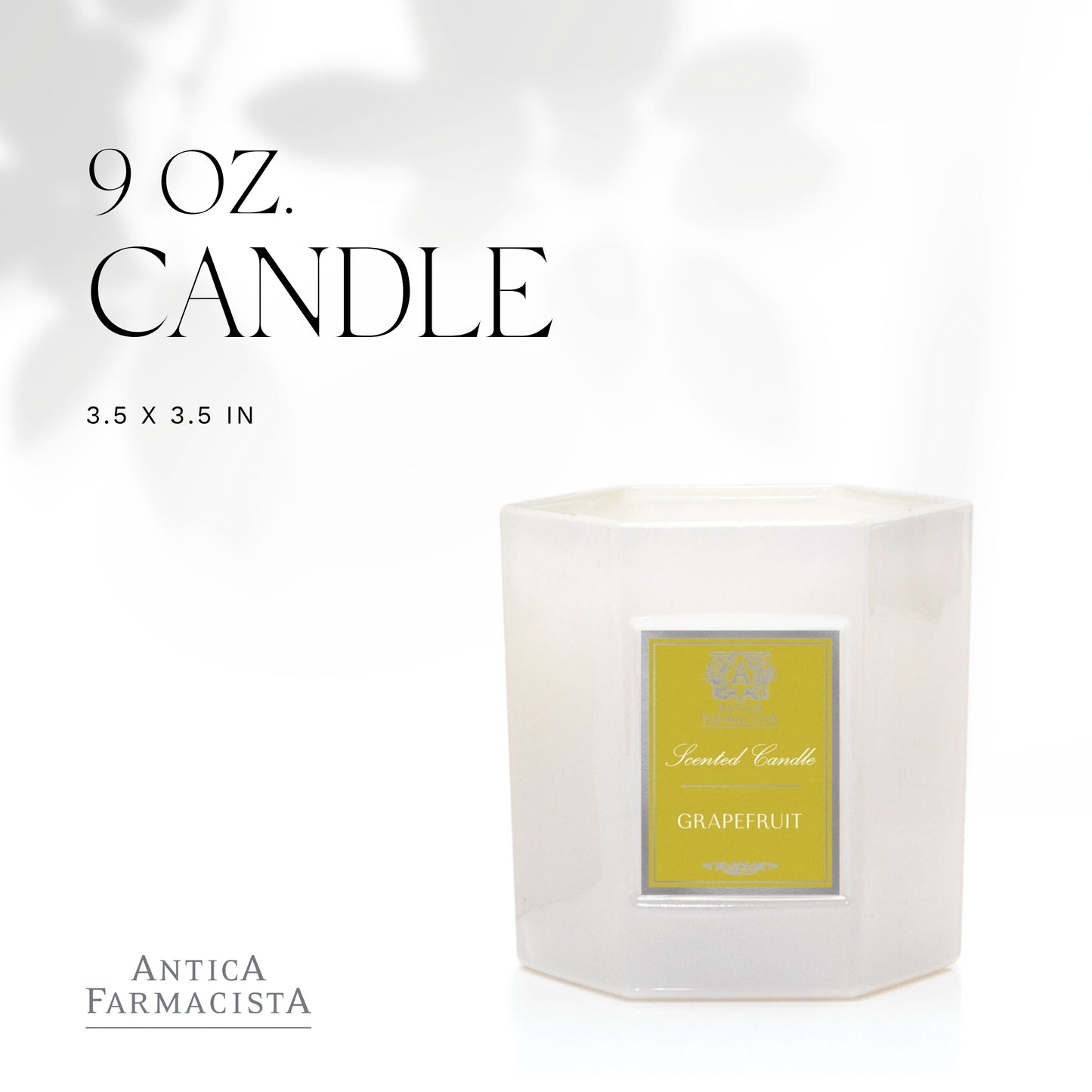 Antica Farmacista Scented Candle, Grapefruit, 9 Ounce
