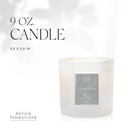 Antica Farmacista Scented Candle, Ironwood, 9 Ounce