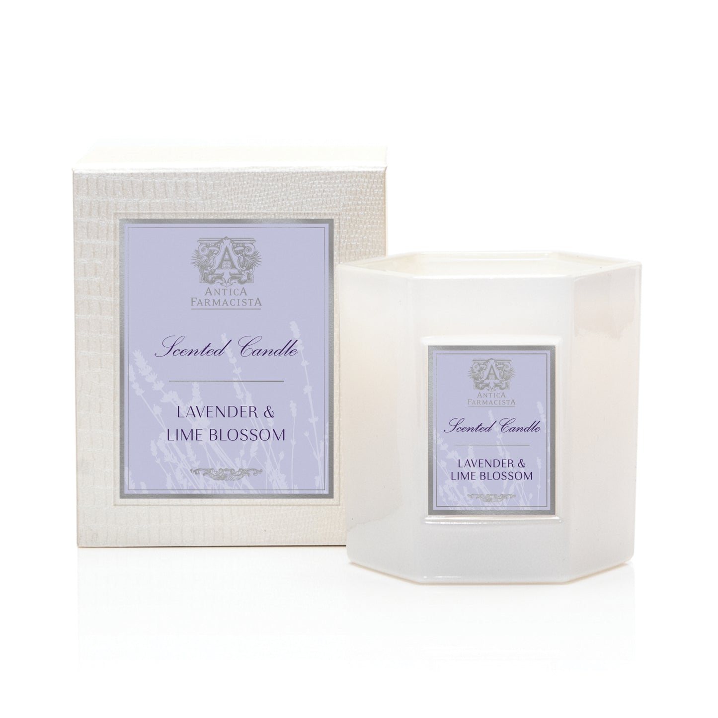 Antica Farmacista Scented Candle, Lavender & Lime Blossom, 9 Ounce