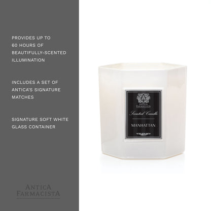Antica Farmacista Scented Candle, Manhattan, 9 Ounce