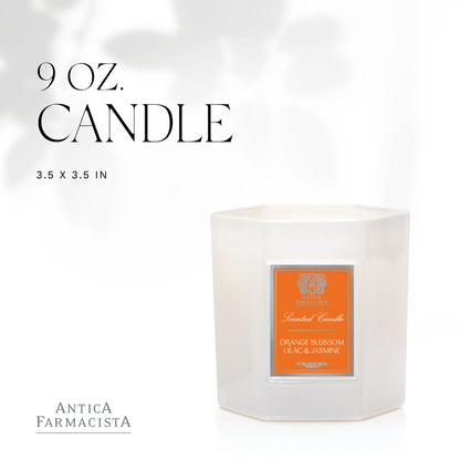 Antica Farmacista Scented Candle, Orange Blossom, 9 Ounce
