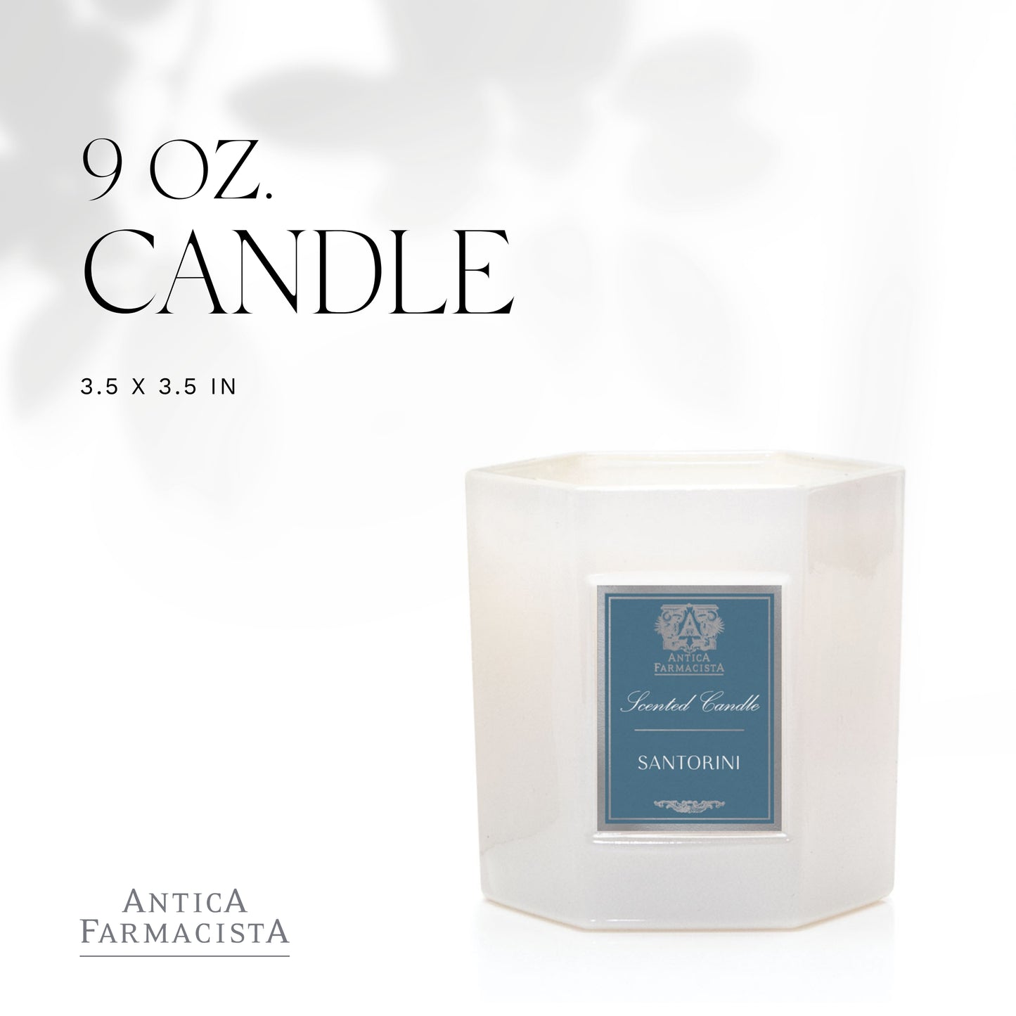 Antica Farmacista Scented Candle, Santorini, 9 Ounce