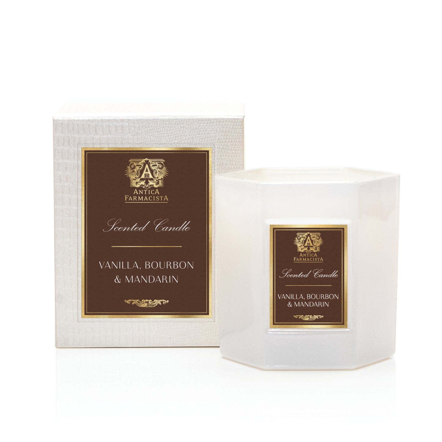 Antica Farmacista Scented Candle, Vanilla, Bourbon & Mandarin, 9 Ounce