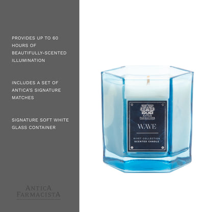Antica Farmacista Scented Candle, Wave, 9 Ounce