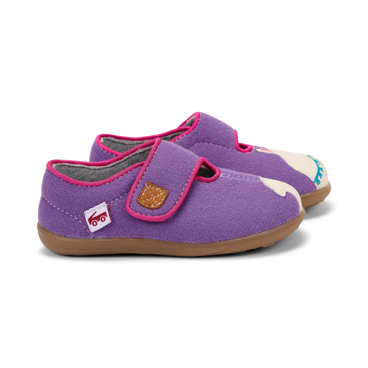 See Kai Run - Cruz II Slipper for Little Kids, Purple Llama, Toddler 7