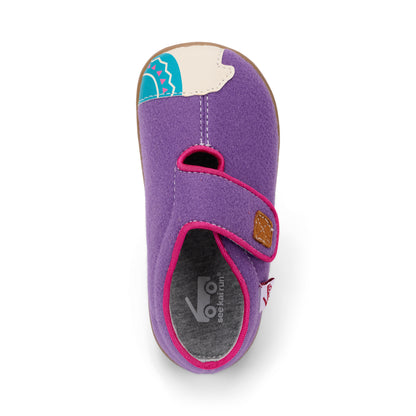 See Kai Run - Cruz II Slipper for Little Kids, Purple Llama, Little Kid 12