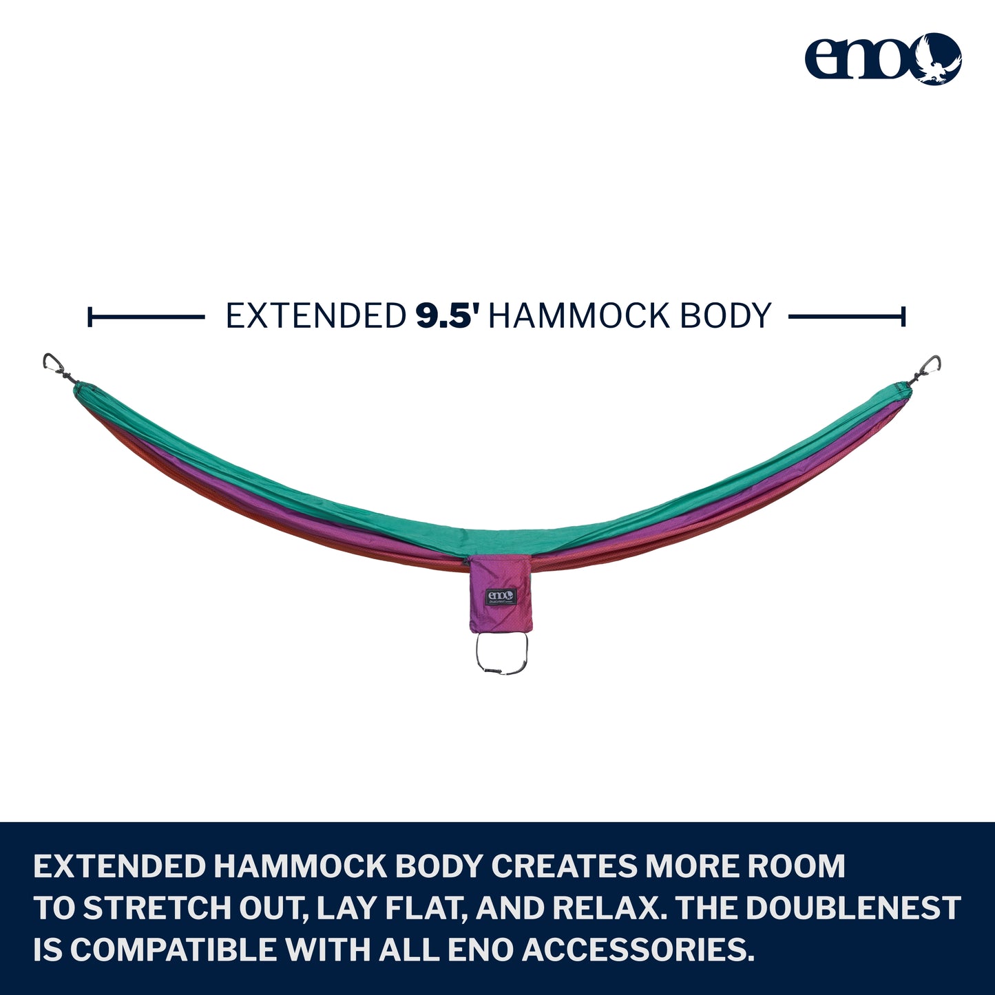 ENO, TravelNest Hammock & Straps Combo, Charcoal