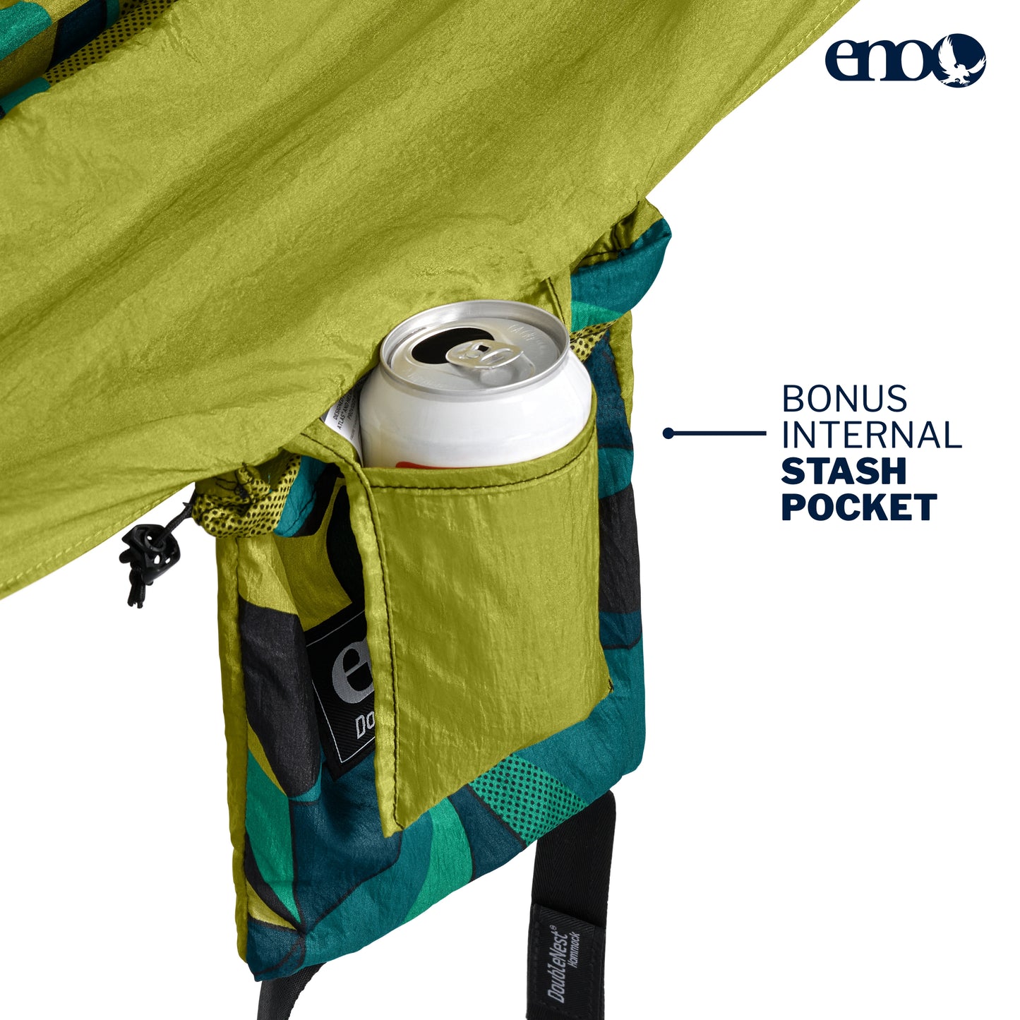 ENO, TravelNest Hammock & Straps Combo, Moss