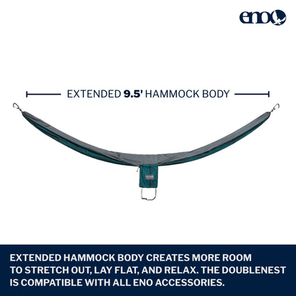 ENO, TravelNest Hammock & Straps Combo, Marine