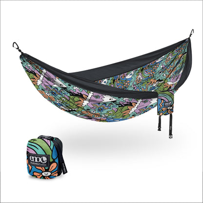ENO, Eagles Nest Outfitters Deluxe Hammock Hanging Kit, Take Your Hammock Inside, Charcoal