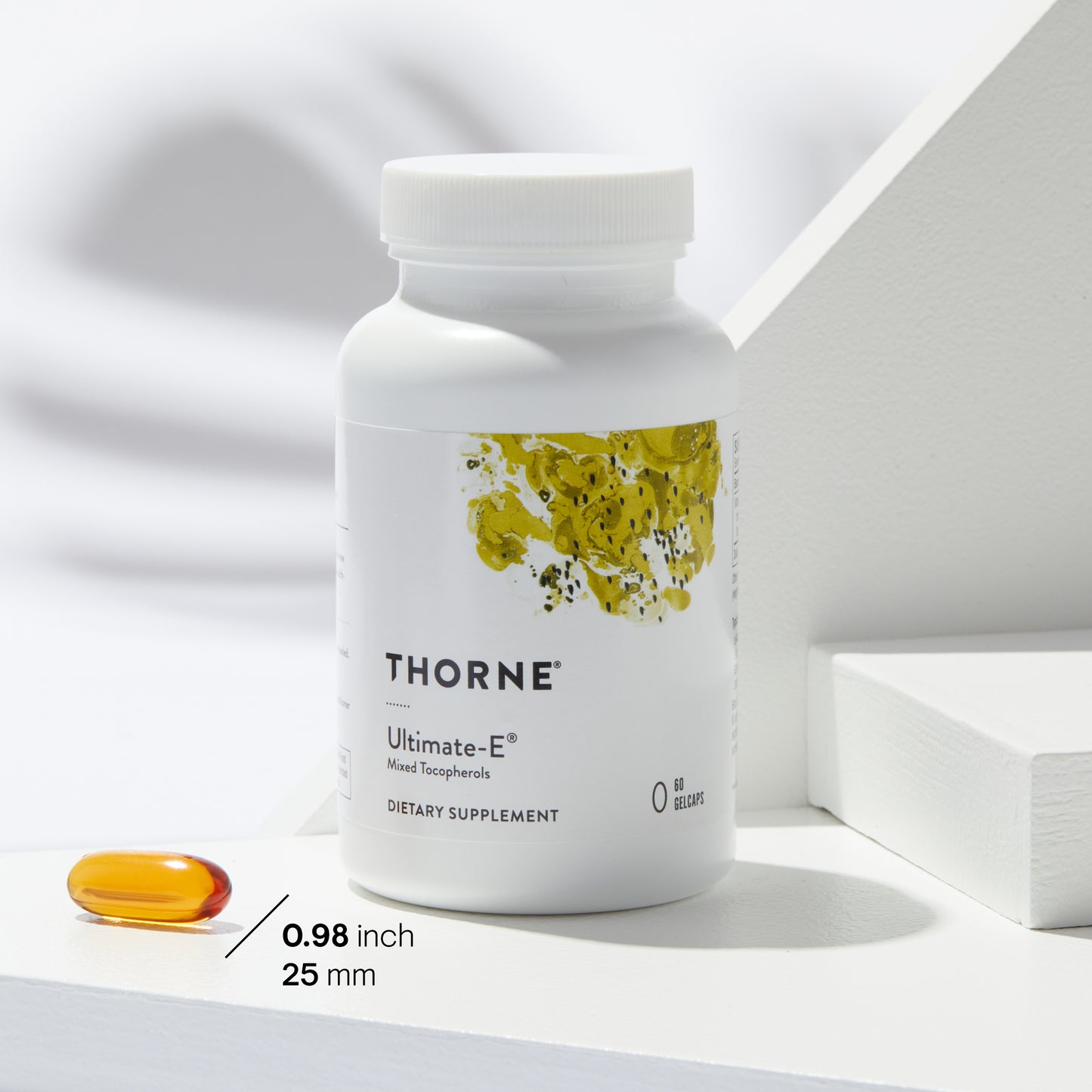 Thorne Ultimate-E - Contains All of the Natural Forms of Vitamin E - 60 Gelcaps