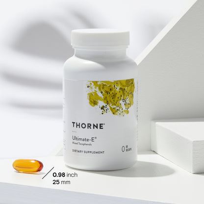 Thorne Ultimate-E - Contains All of the Natural Forms of Vitamin E - 60 Gelcaps