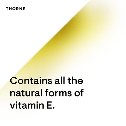Thorne Ultimate-E - Contains All of the Natural Forms of Vitamin E - 60 Gelcaps