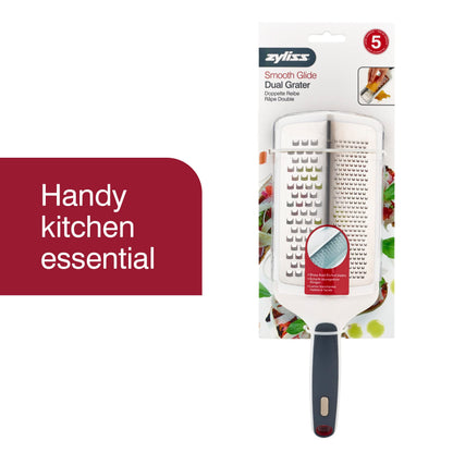 Zyliss SmoothGlide Dual Grater, One Size, White