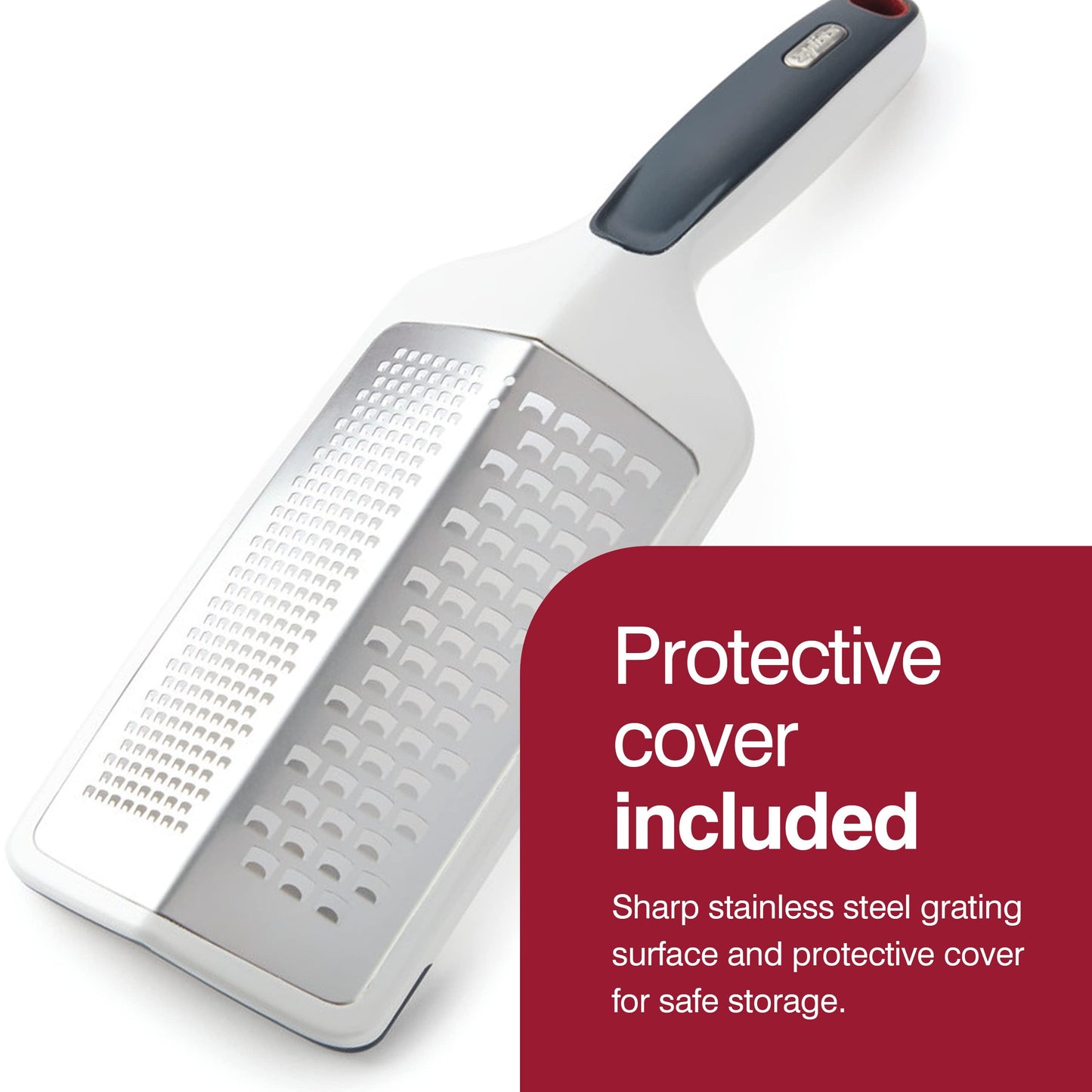 Zyliss SmoothGlide Dual Grater, One Size, White
