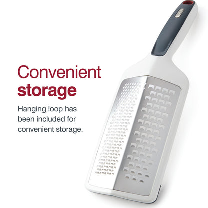 Zyliss SmoothGlide Dual Grater, One Size, White