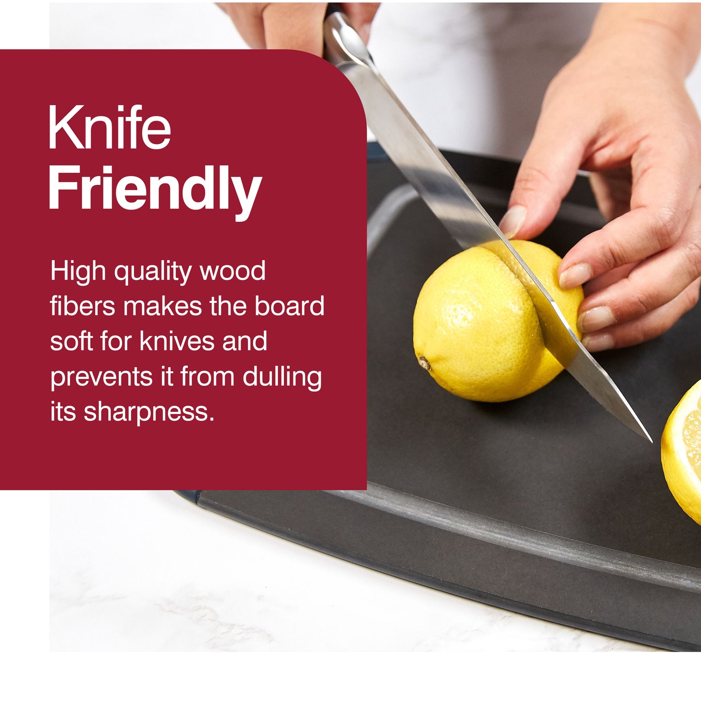 Zyliss Wood Fiber Cutting Board Small
