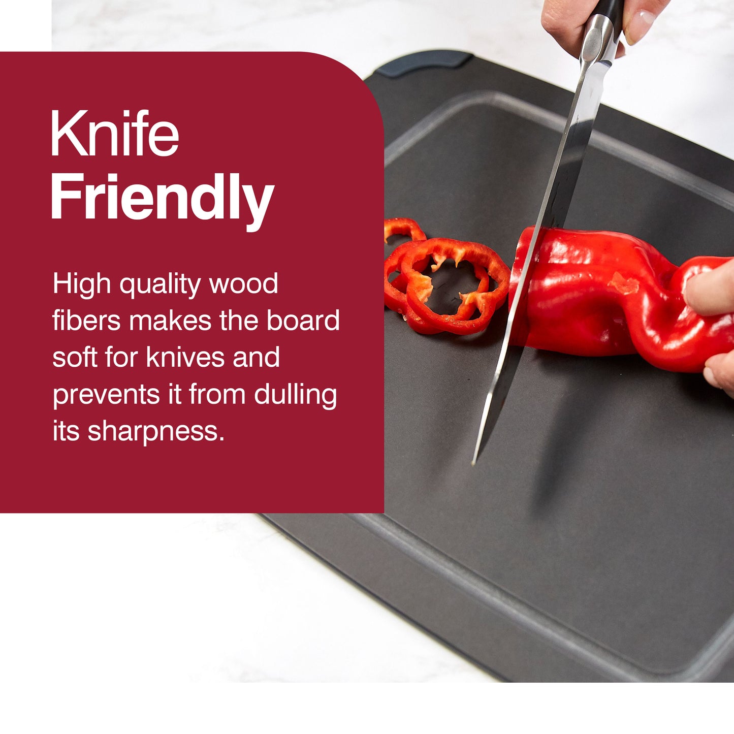 Zyliss Wood Fiber Cutting Board Medium