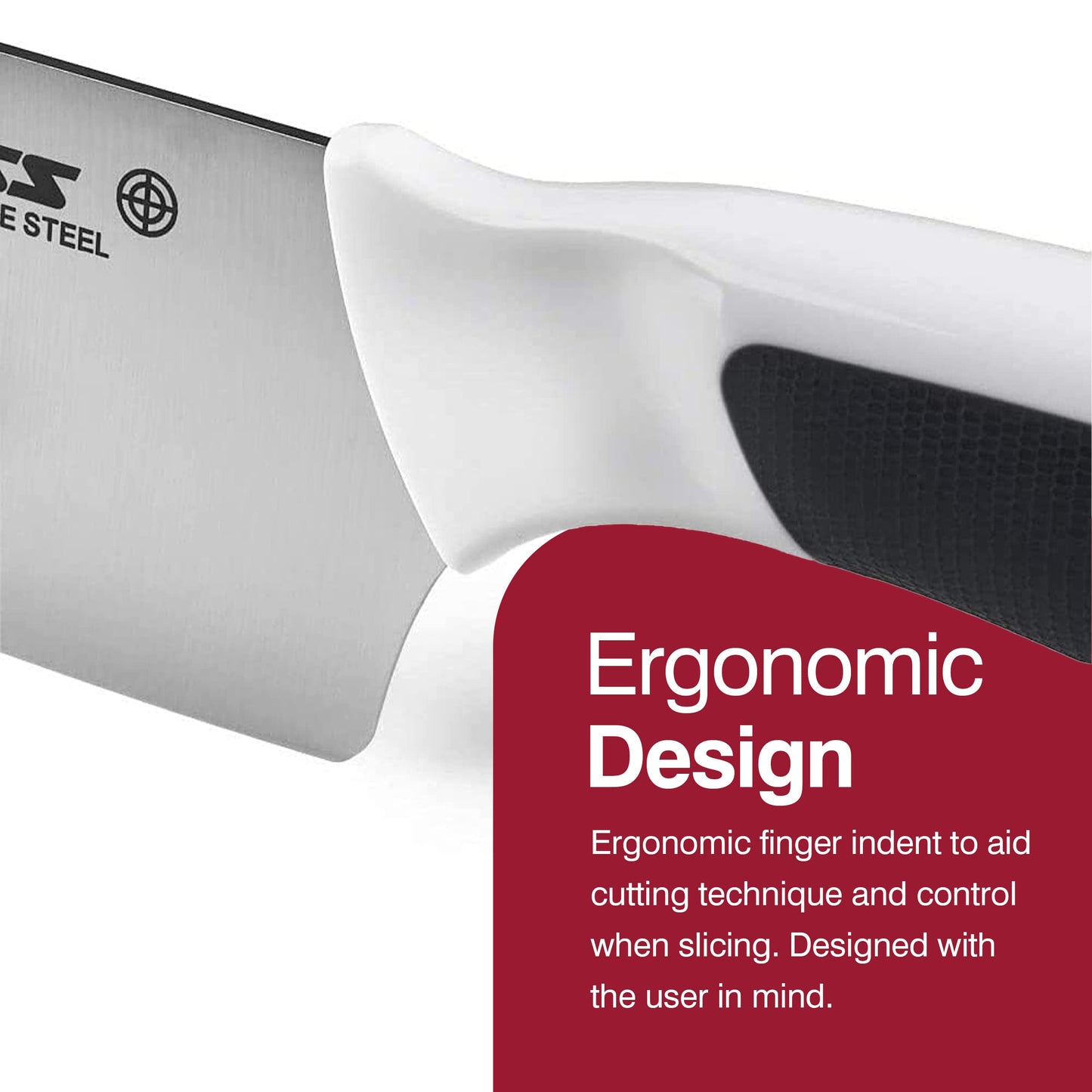 Zyliss - E920243U Zyliss Comfort 2 Piece Paring Knife Set, 4 inches, White