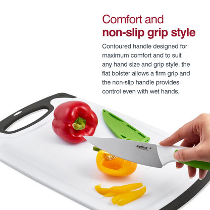 ZYLISS 4 Piece Cutting Board & Knife Set, 1EA