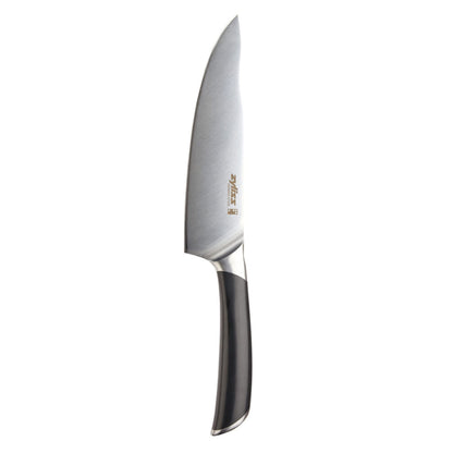 Zyliss Comfort Pro 8" Chef Knife - Ice Hardened German Steel Kitchen Cutlery, Black/Stainless Steel