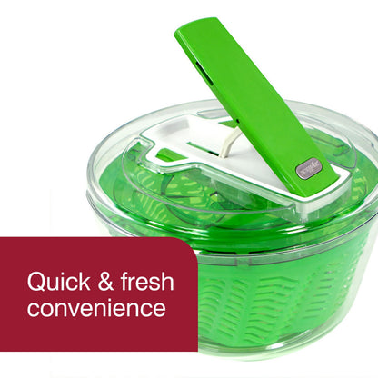 Zyliss E940005U Salad Spinner, Large, Green