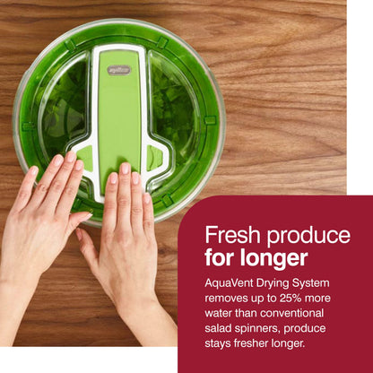 Zyliss E940005U Salad Spinner, Large, Green