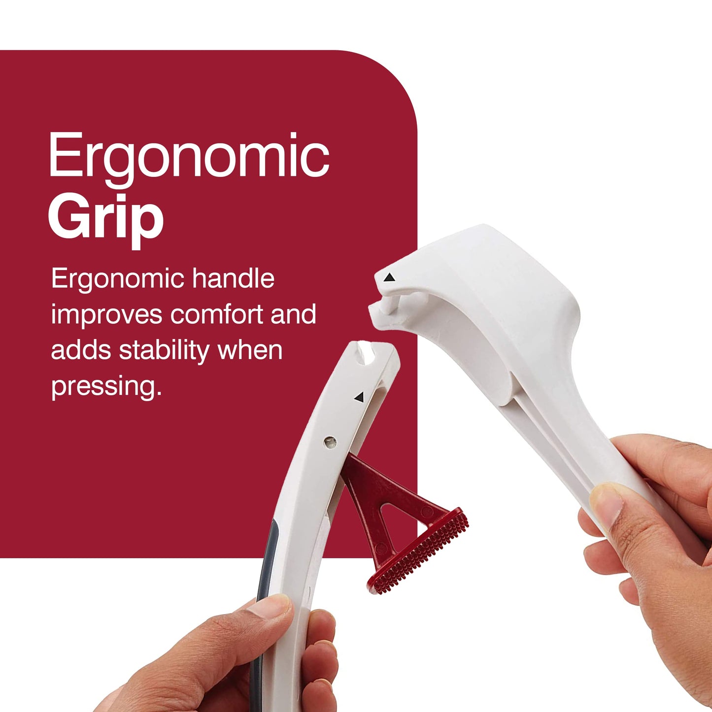 Zyliss Easy Clean Garlic Press - No Need To Peel, Crusher, Mincer - White, Grey