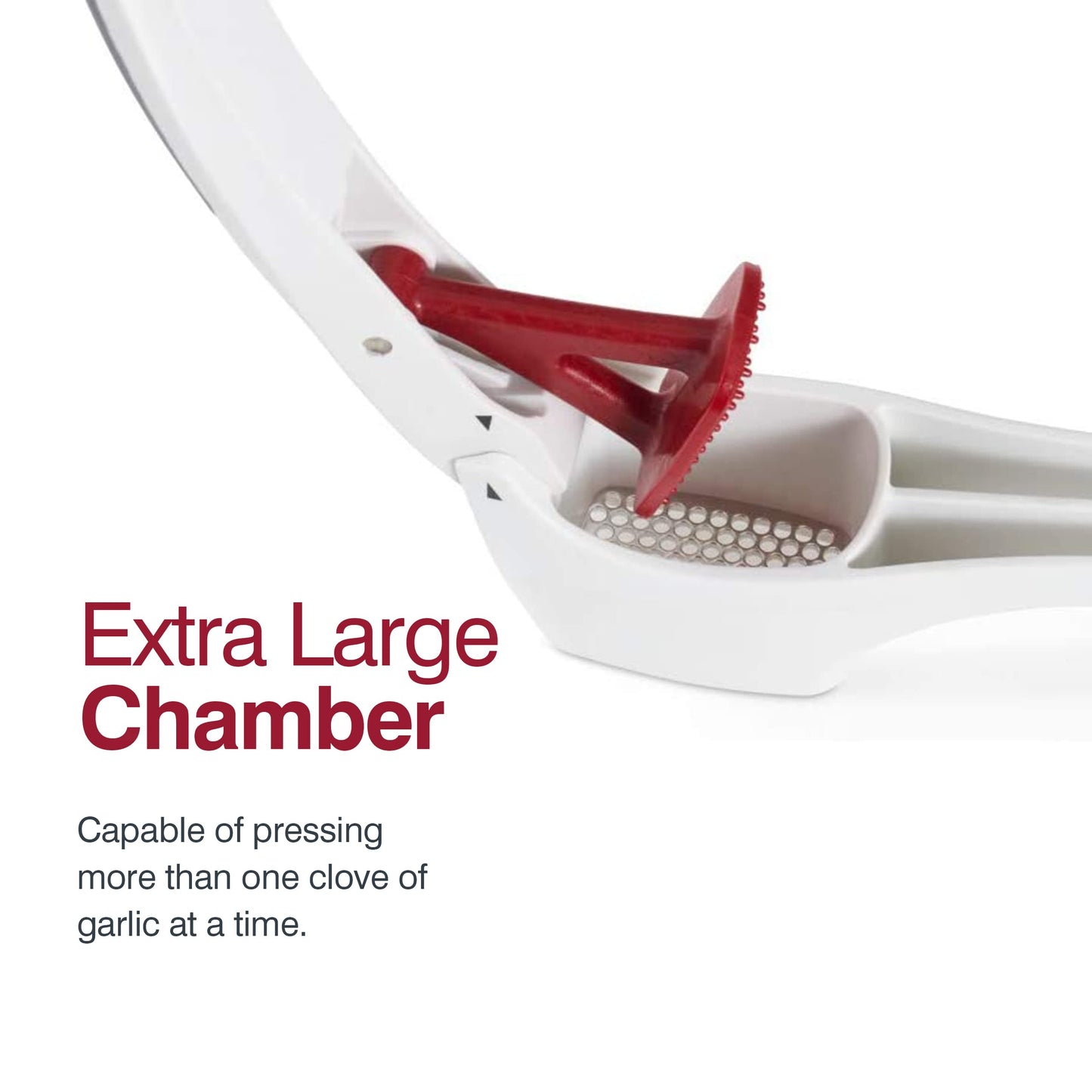 Zyliss Easy Clean Garlic Press - No Need To Peel, Crusher, Mincer - White, Grey