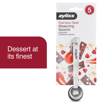Zyliss Stainless Steel Measuring Spoons, Set of 4