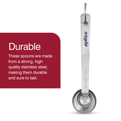 Zyliss Stainless Steel Measuring Spoons, Set of 4