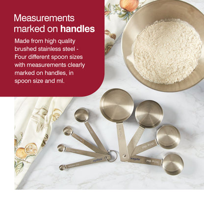 Zyliss Stainless Steel Measuring Spoons, Set of 4