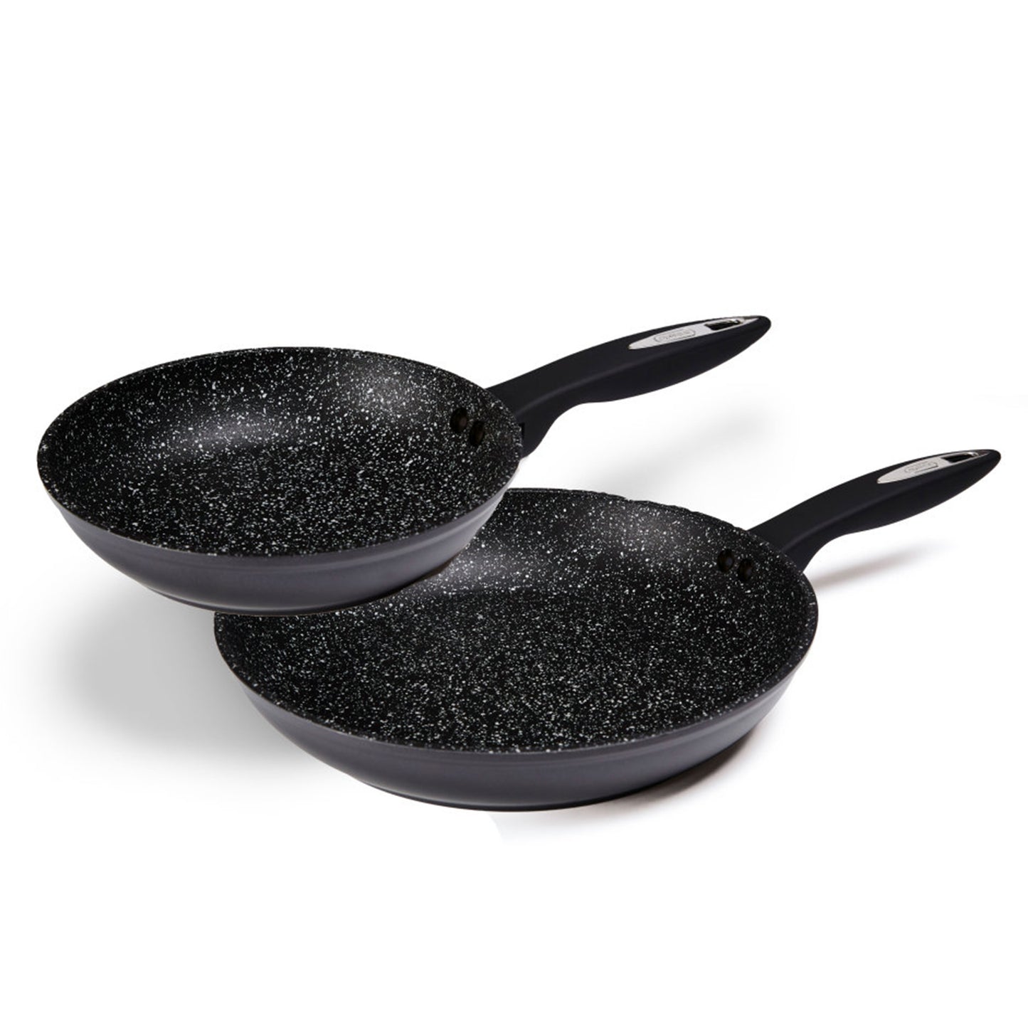 ZYLISS Cookware 8" and 11" Nonstick Fry Pan Set - Oven, Dishwasher, Induction and Metal Utensil Safe Cooking - Heavy Duty Forged Aluminum with Sturdy Riveted Handle (2 Piece Set)