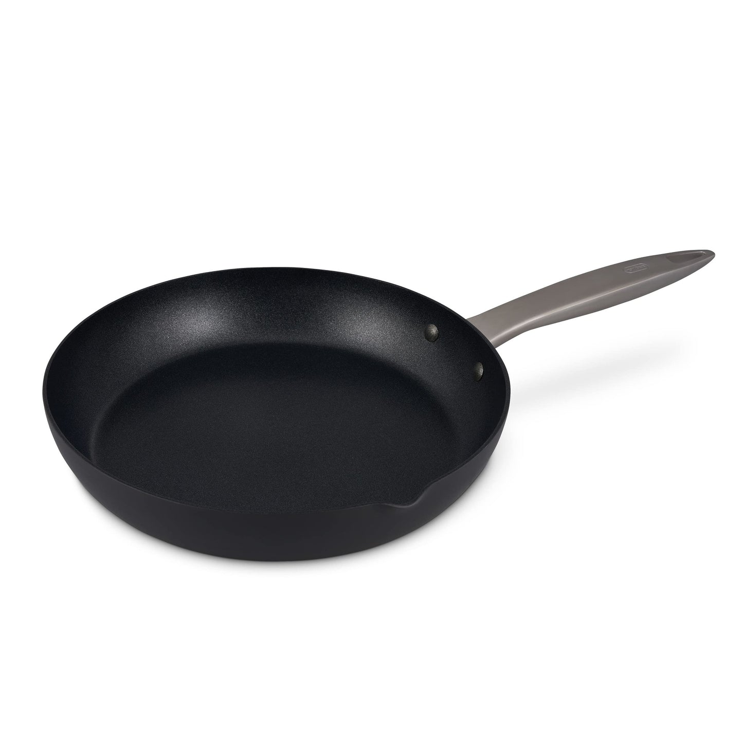 Zyliss Ultimate Pro Nonstick Frying Pan, 9.5" Hard Anodized Cookware with Pour Spout