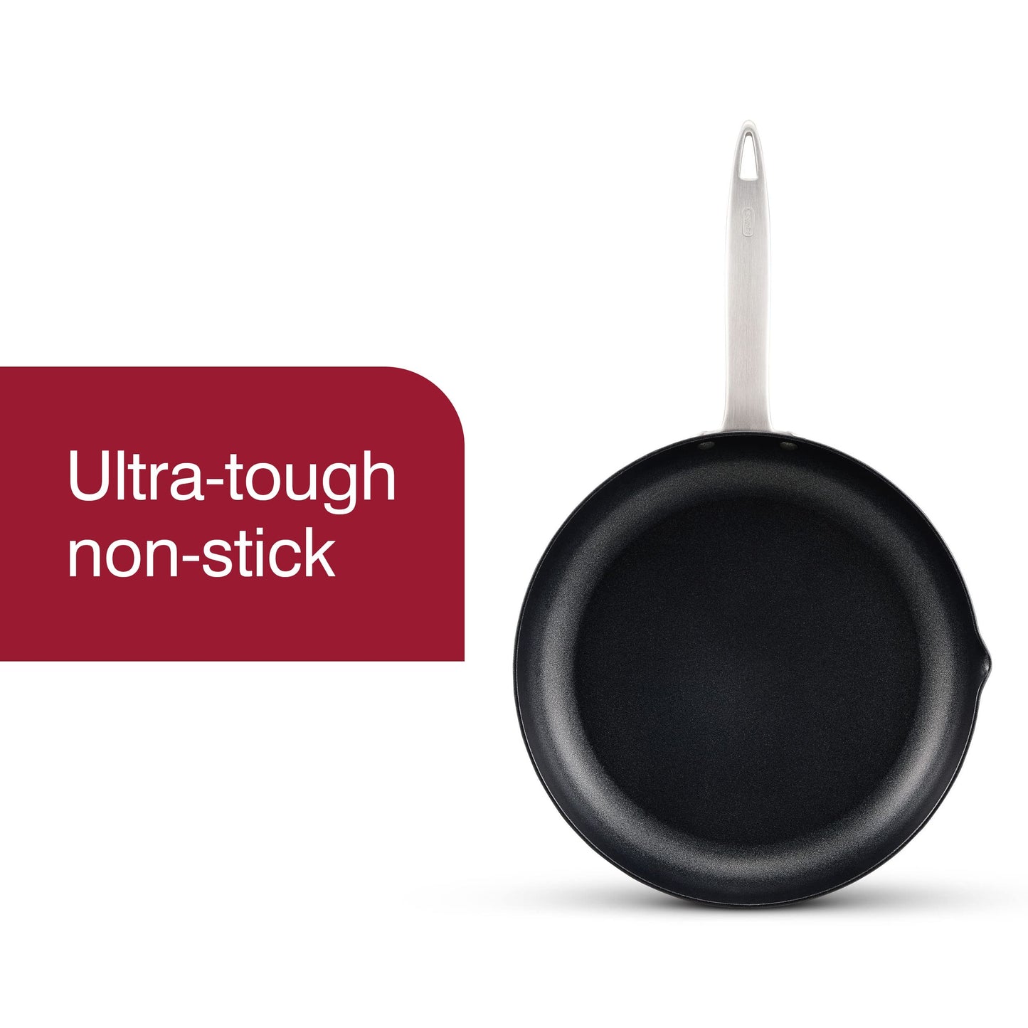 Zyliss Ultimate Pro Nonstick Frying Pan, 11" Hard Anodized Cookware with Pour Spout
