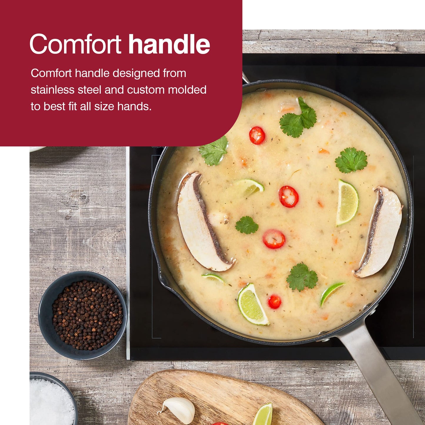 Zyliss Ultimate Pro Nonstick Saute Pan, 11" Hard Anodized Cookware with Pour Spout