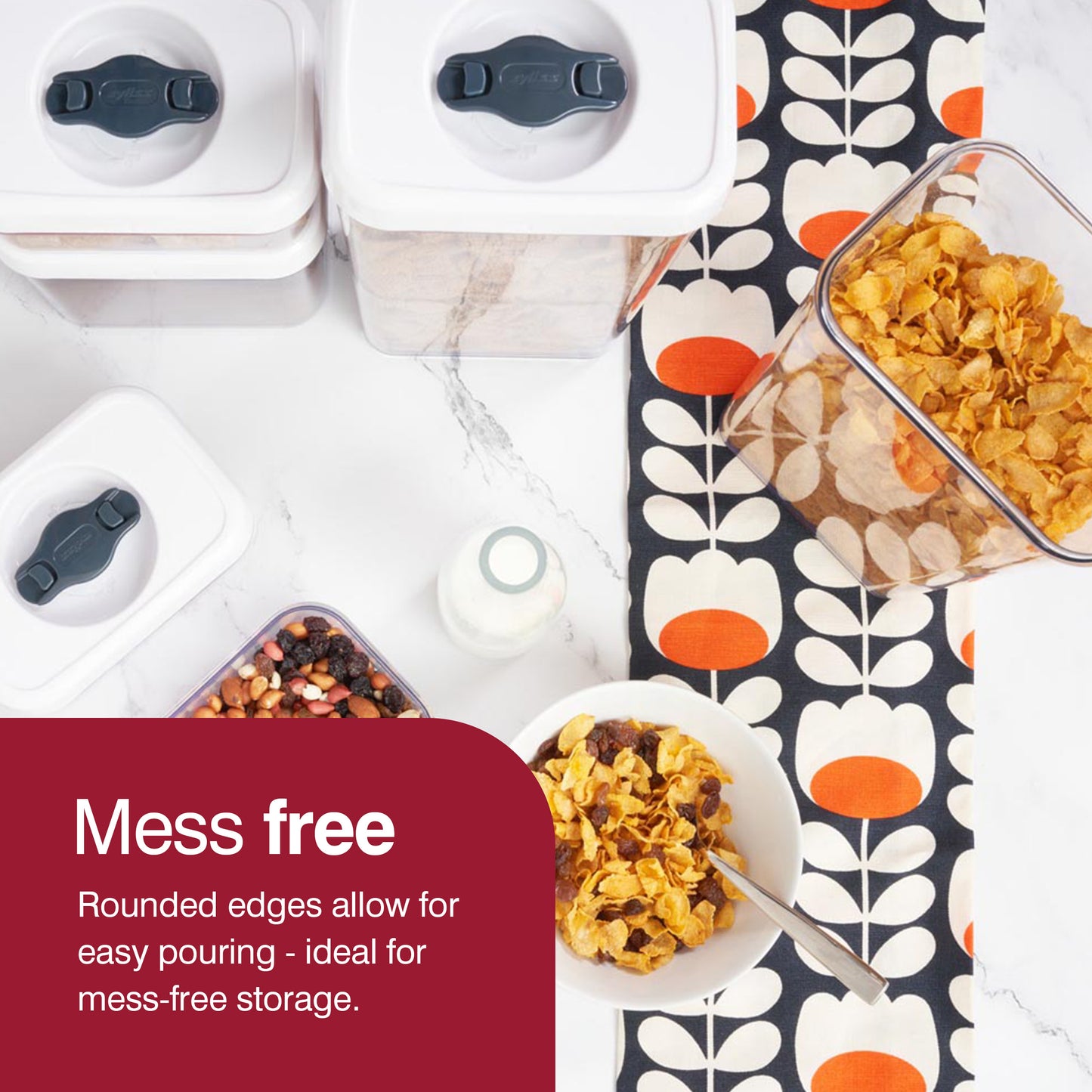 ZYLISS Twist and Seal 5 Piece Dry Storage Set, 1 EA