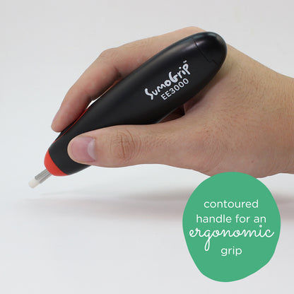 Sakura EE-3000 SumoGrip Electric Eraser, Black