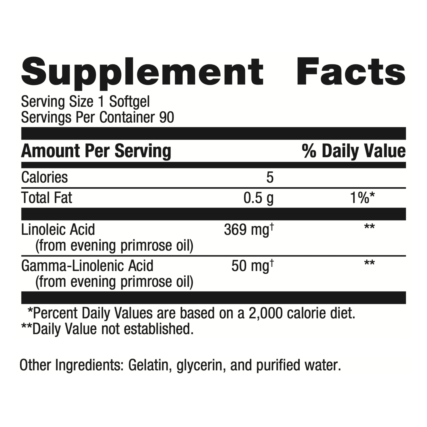 Metagenics - OmegaGenics Evening Primrose Oil, 90 Count