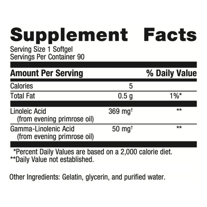 Metagenics - OmegaGenics Evening Primrose Oil, 90 Count